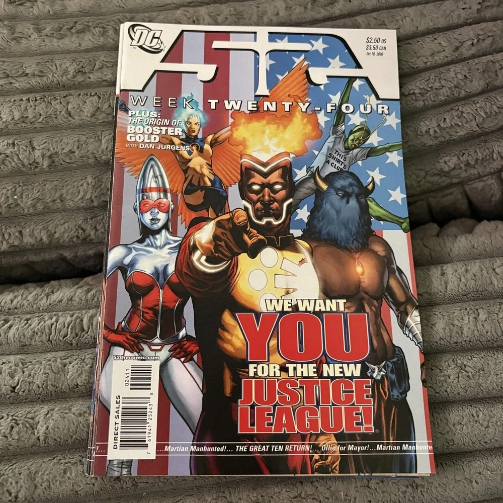 52 DC Comics Lot 8 Issues Weeks 21-28 2006 Justice League Modern Age Set